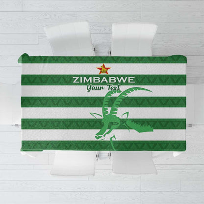 Nyika yeZimbabwe Rugby Custom Tablecloth Come On Sables