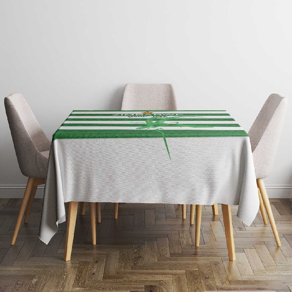 Nyika yeZimbabwe Rugby Custom Tablecloth Come On Sables