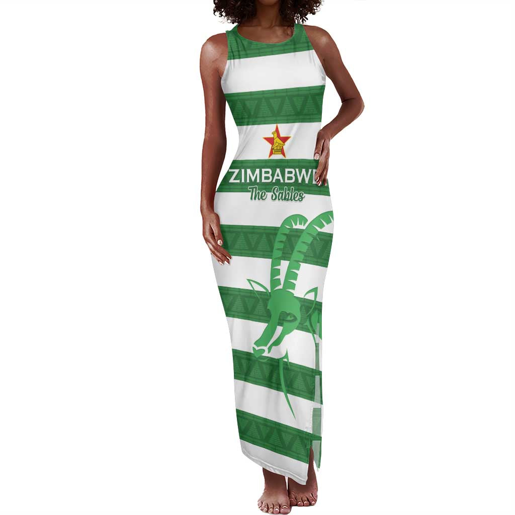 Nyika yeZimbabwe Rugby Custom Tank Maxi Dress Come On Sables