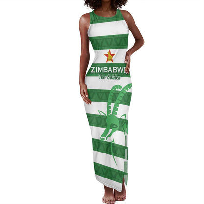 Nyika yeZimbabwe Rugby Custom Tank Maxi Dress Come On Sables