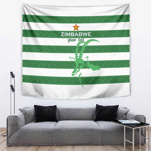 Nyika yeZimbabwe Rugby Custom Tapestry Come On Sables