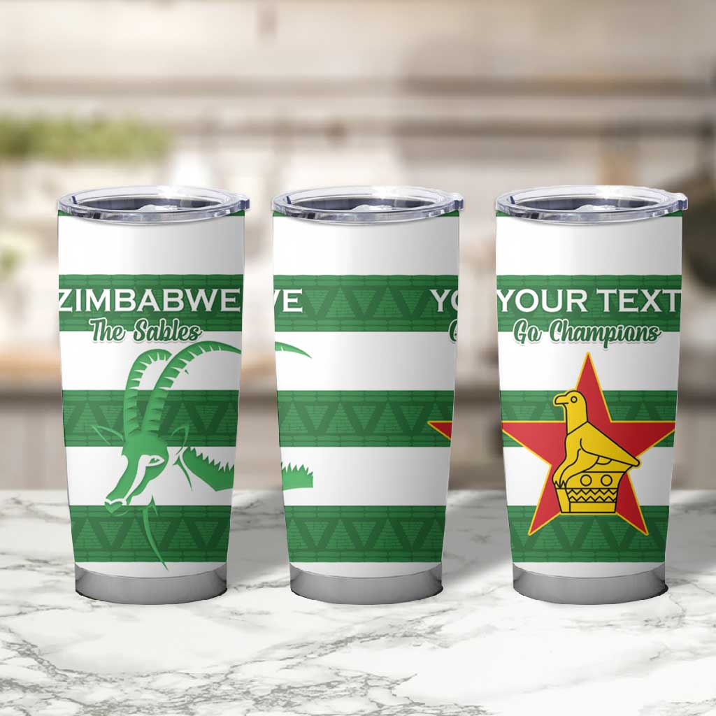 Nyika yeZimbabwe Rugby Custom Tumbler Cup Come On Sables