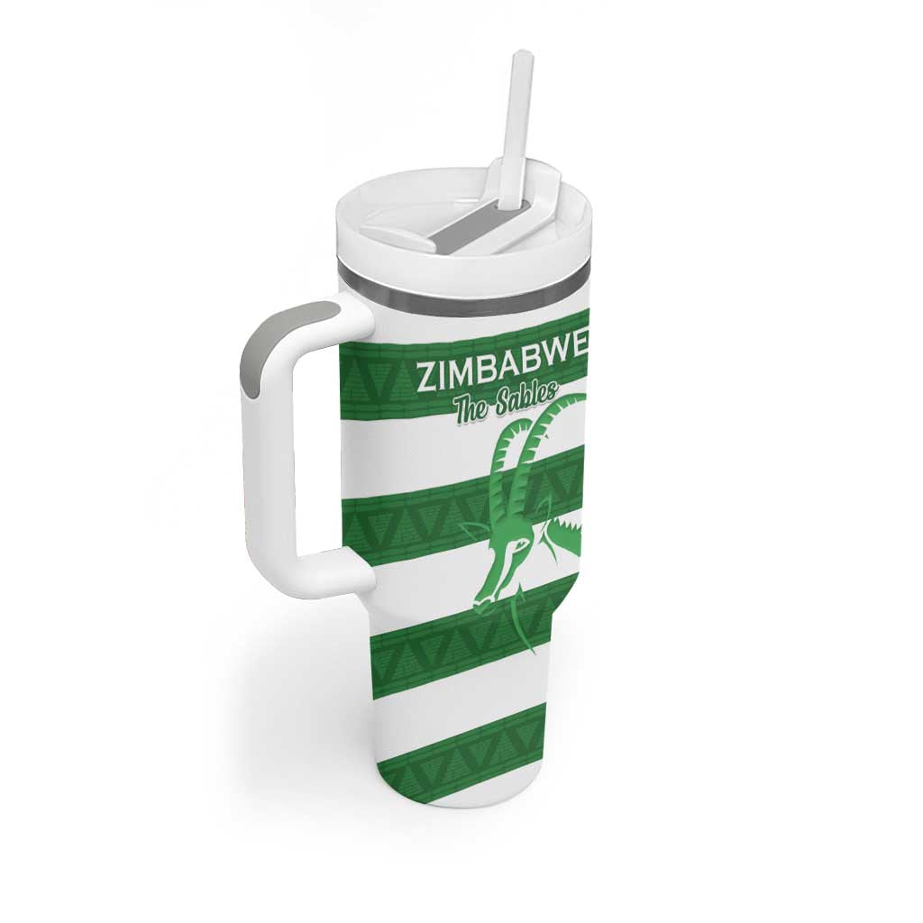 Nyika yeZimbabwe Rugby Custom Tumbler With Handle Come On Sables