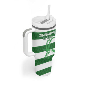 Nyika yeZimbabwe Rugby Custom Tumbler With Handle Come On Sables
