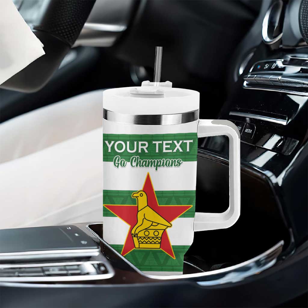 Nyika yeZimbabwe Rugby Custom Tumbler With Handle Come On Sables