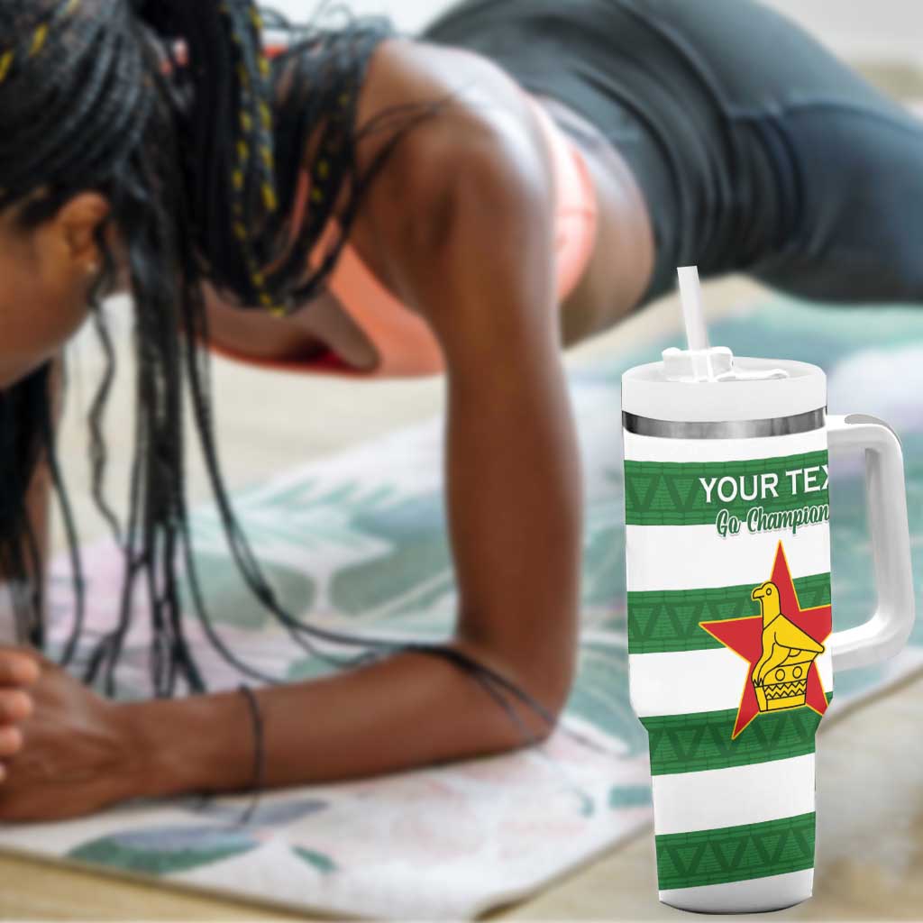 Nyika yeZimbabwe Rugby Custom Tumbler With Handle Come On Sables