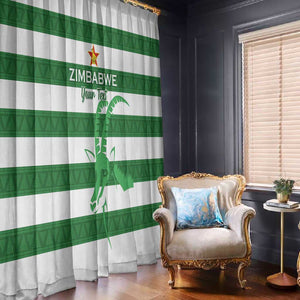 Nyika yeZimbabwe Rugby Custom Window Curtain Come On Sables