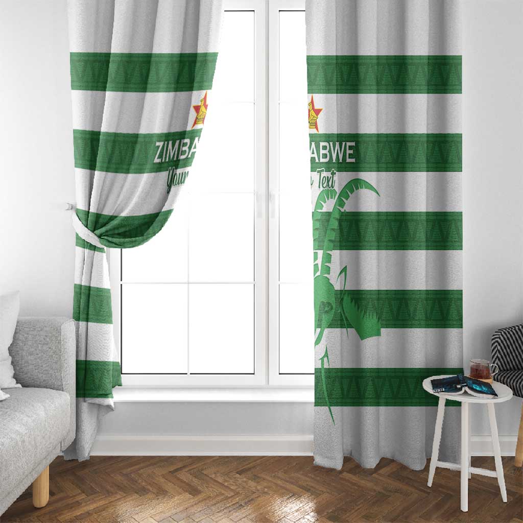 Nyika yeZimbabwe Rugby Custom Window Curtain Come On Sables