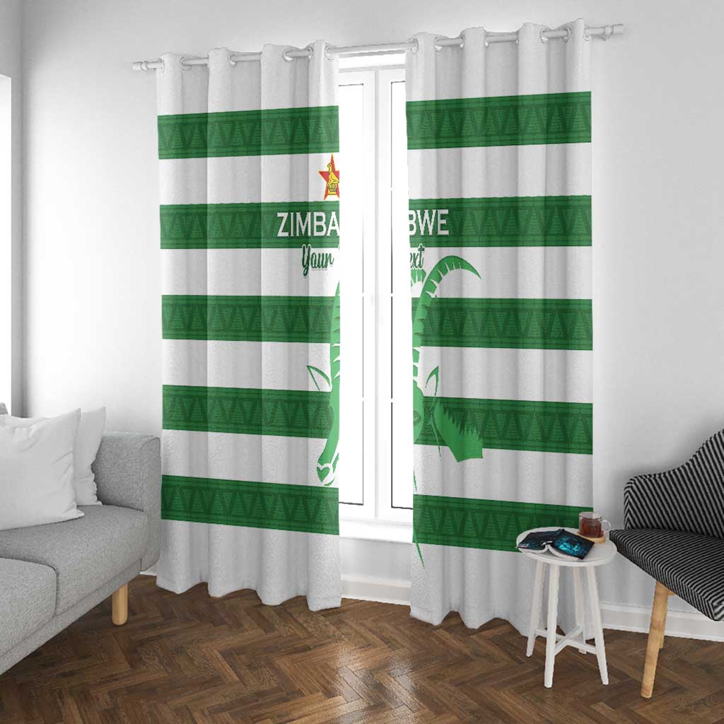 Nyika yeZimbabwe Rugby Custom Window Curtain Come On Sables