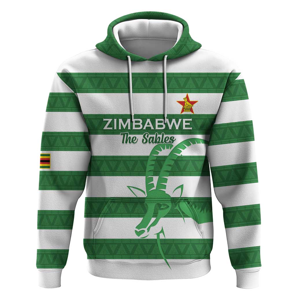 Nyika yeZimbabwe Rugby Custom Zip Hoodie Come On Sables