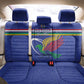 Namibia Rugby Custom Back Car Seat Cover African Fish Eagle - Flag Colors
