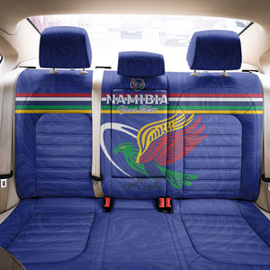 Namibia Rugby Custom Back Car Seat Cover African Fish Eagle - Flag Colors