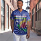 Namibia Rugby Custom Baseball Jersey African Fish Eagle - Flag Colors