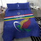 Namibia Rugby Custom Bedding Set African Fish Eagle - Flag Colors