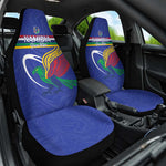 Namibia Rugby Custom Car Seat Cover African Fish Eagle - Flag Colors