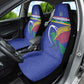 Namibia Rugby Custom Car Seat Cover African Fish Eagle - Flag Colors