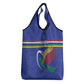 Namibia Rugby Custom Grocery Bag African Fish Eagle - Flag Colors