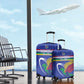 Namibia Rugby Custom Luggage Cover African Fish Eagle - Flag Colors