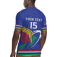 Namibia Rugby Custom Rugby Jersey African Fish Eagle - Flag Colors
