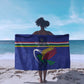 Namibia Rugby Custom Sarong African Fish Eagle - Flag Colors
