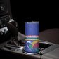 Namibia Rugby Custom Skinny Tumbler African Fish Eagle - Flag Colors