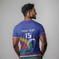 Namibia Rugby Custom T shirt African Fish Eagle - Flag Colors