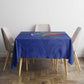 Namibia Rugby Custom Tablecloth African Fish Eagle - Flag Colors