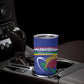 Namibia Rugby Custom Tumbler Cup African Fish Eagle - Flag Colors