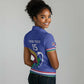 Namibia Rugby Custom Women Polo Shirt African Fish Eagle - Flag Colors
