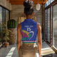 Namibia Rugby Custom Women Sleeveless Polo Shirt African Fish Eagle - Flag Colors