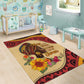 African Woman Area Rug I Am The Storm - African Pride