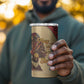 African Woman 4 in 1 Can Cooler Tumbler I Am The Storm - African Pride