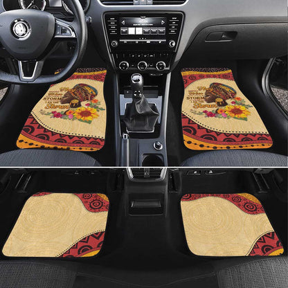 African Woman Car Mats I Am The Storm - African Pride