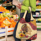 African Woman Grocery Bag I Am The Storm - African Pride