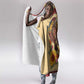African Woman Hooded Blanket I Am The Storm - African Pride