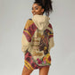 African Woman Hoodie Dress I Am The Storm - African Pride