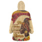 African Woman Kid Wearable Blanket Hoodie I Am The Storm - African Pride