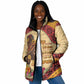 Black History Month Padded Jacket African Woman Afro I Am The Storm