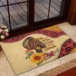 African Woman Rubber Doormat I Am The Storm - African Pride