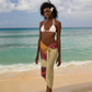 African Woman Sarong I Am The Storm - African Pride