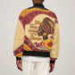 African Woman Sleeve Zip Bomber Jacket I Am The Storm - African Pride