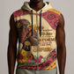 African Woman Sleeveless Zip Hoodie I Am The Storm - African Pride