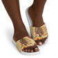 Black History Month Slide Sandals African Woman Afro I Am The Storm