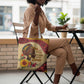 Black History Month Tote Bag African Woman Afro I Am The Storm