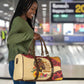 Black History Month Travel Bag African Woman Afro I Am The Storm
