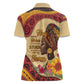 African Woman Women Polo Shirt I Am The Storm - African Pride