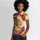 African Woman Women Polo Shirt I Am The Storm - African Pride