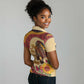 African Woman Women Polo Shirt I Am The Storm - African Pride
