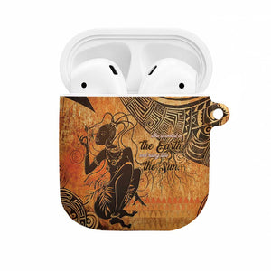 African Women AirPods Case She Is Rooted In The Earth and Rising Like The Sun