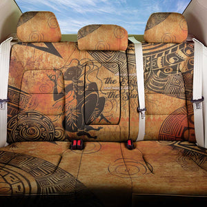 African Women Back Car Seat Cover With Tribal Pattern - African Pride
